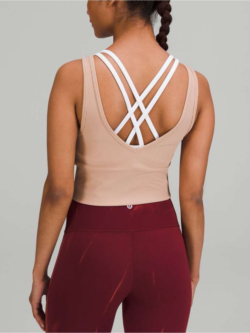 Lululemon Power Pivot Ribbed Tank Top Sz 10 In
Pink Clay - Picture 2 of 8